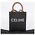 Céline Borsa a mano CELINE Macadam Mini Vertical Cabas PVC 2way Nero Oro Auth 205945M - vista 12