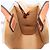 Céline Borsa a mano CELINE Macadam Mini Vertical Cabas PVC 2way Nero Oro Auth 205945M - vista 21