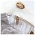 Borsa Tote Salvatore Ferragamo Gancini Chain Leather White Gold Auth 206356A Bianco D'oro - vista 21