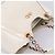 Borsa Tote Salvatore Ferragamo Gancini Chain Leather White Gold Auth 206356A Bianco D'oro - vista 6