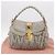 Miu Miu Matelassé Handtasche Leder 2way Grau Goldton Auth ar14167V Braun - Ansicht 12