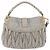 Miu Miu Matelassé Handtasche Leder 2way Grau Goldton Auth ar14167V Braun - Ansicht 2
