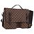 LOUIS VUITTON Damier Ebene Broadway Shoulder Bag N42270 LV Auth BA15571
