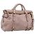Borsa a Mano Miu Miu Vitellolux 2way Pink Gold Auth 206251M Rosa D'oro