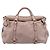 Borsa a Mano Miu Miu Vitellolux 2way Pink Gold Auth 206251M Rosa D'oro - vista 13
