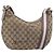 Borsa a tracolla GUCCI GG Canvas Sherry Line Beige Gold 181092 Auth ep15849 D'oro
