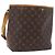 LOUIS VUITTON Bolsa de Ombro Monogram Petit Noe M42226 LV Auth 202948 Monograma