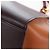 Céline Borsa a mano CELINE Trapeze in pelle 2way Bordeaux Gold Auth 202503A D'oro Bordò - vista 20