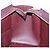 Céline Borsa a mano CELINE Trapeze in pelle 2way Bordeaux Gold Auth 202503A D'oro Bordò - vista 27