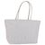 GOYARD Herringbone Artois PM Tote Bag PVC Leder Weiß Auth 204894SM