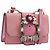 Borsa a tracolla Miu Miu Madras Bijoux in pelle Rosa Oro Auth ka6353V D'oro