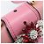 Borsa a tracolla Miu Miu Madras Bijoux in pelle Rosa Oro Auth ka6353V D'oro - vista 10