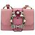 Borsa a tracolla Miu Miu Madras Bijoux in pelle Rosa Oro Auth ka6353V D'oro - vista 13