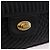 Bolsa de Ombro com Corrente Bally em Couro Preto e Tom Dourado Auth BA16159A - vista 17