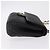 Bolsa de Ombro com Corrente Bally em Couro Preto e Tom Dourado Auth BA16159A - vista 3