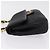 Bolsa de Ombro com Corrente Bally em Couro Preto e Tom Dourado Auth BA16159A - vista 4