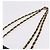 Bolsa de Ombro com Corrente Bally em Couro Preto e Tom Dourado Auth BA16159A - vista 8