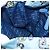 Mochila PRADA Nylon Azul Claro Plata Auth 200461 - vista 35