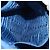Mochila PRADA Nylon Azul Claro Plata Auth 200461 - vista 38