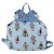 Mochila PRADA Nylon Azul Claro Plata Auth 200461 - vista 4
