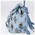Mochila PRADA Nylon Azul Claro Plata Auth 200461 - vista 5