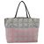 CHANEL New Travel Line Tote Bag aus Canvas Grau Silber CC Auth bs37392A Braun - Ansicht 2