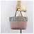 CHANEL New Travel Line Tote Bag aus Canvas Grau Silber CC Auth bs37392A Braun - Ansicht 24