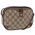 Borsa GUCCI GG Supreme Web Sherry Line PVC Beige Oro 89 02 066 Auth ka6349 D'oro
