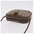 Borsa GUCCI GG Supreme Web Sherry Line PVC Beige Oro 89 02 066 Auth ka6349 D'oro - vista 6