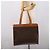 Céline Borsa Tote CELINE Macadam Canvas PVC Pelle Brown Gold Auth ep16157 Marrone D'oro - vista 23