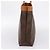 Céline Borsa Tote CELINE Macadam Canvas PVC Pelle Brown Gold Auth ep16157 Marrone D'oro - vista 4