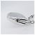 BALENCIAGA Cloudcoin Shoulder Pouch in pelle argento 618915 Auth 205922V - vista 3