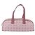 Borsa a mano CHANEL New Travel Line Nylon Rosa Argento CC Auth bs37194 - vista 13