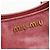 Borsa a mano Miu Miu con fiocco laterale in pelle 2way Pink Gold Auth am12586V Rosa D'oro - vista 23