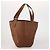 Bolsa Tote Coach em Couro Conjunto de 2 Marrom Khaki Auth ar14245 Caqui - vista 2