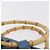 Miu Miu Hand Bag Raffia Beige Gold Auth 206081V Golden - view 14