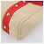 LOUIS VUITTON Antigua Cabas MM Tote Bag Canvas Beige Red M40035 LV Auth ep16163V Rot - Ansicht 15