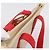 LOUIS VUITTON Antigua Cabas MM Tote Bag Canvas Beige Red M40035 LV Auth ep16163V Rot - Ansicht 6