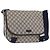 Borsa a tracolla GUCCI GG Supreme PVC Navy Silver 201732 Auth 204923A Argento Blu navy