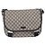 Borsa a tracolla GUCCI GG Supreme PVC Navy Silver 201732 Auth 204923A Argento Blu navy - vista 13