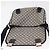 Borsa a tracolla GUCCI GG Supreme PVC Navy Silver 201732 Auth 204923A Argento Blu navy - vista 24