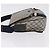 Borsa a tracolla GUCCI GG Supreme PVC Navy Silver 201732 Auth 204923A Argento Blu navy - vista 4