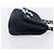 Borsa a tracolla CHANEL Matelasse con catena in tela nera argento CC Auth 205990V Nero - vista 3