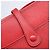 Hermès Borsa a tracolla HERMES Evelyn 2 PM Taurillon Clemence Red Silver Auth 203233V Argento Rosso - vista 17