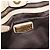 Bolsa de mão Miu Miu em couro bege e dourado Auth 206341A - vista 20