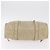 Bolsa de mão Miu Miu em couro bege e dourado Auth 206341A - vista 8