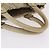 Bolsa de mão Miu Miu em couro bege e dourado Auth 206341A - vista 9