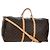 LOUIS VUITTON Monogram Keepall Bandouliere 60 Boston Bag M41412 LV Auth 203164V Monograma