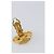CHANEL Earring Metal Gold Tone White CC Auth bs37083 - view 4