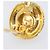 CHANEL Earring Metal Gold Tone White CC Auth bs37083 - view 5